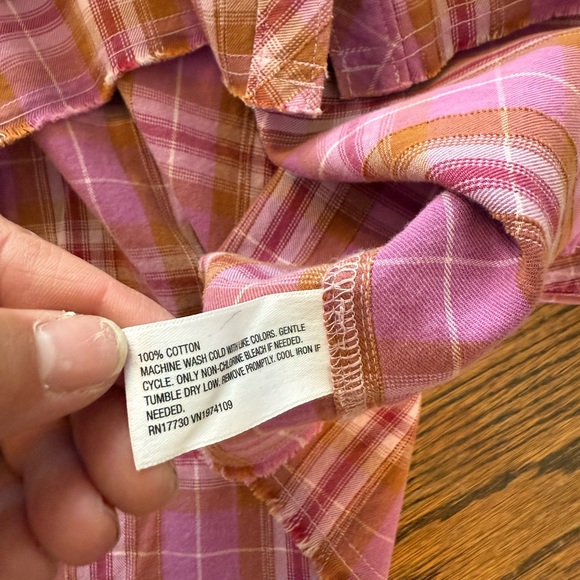 Wild Fable Cropped Long Sleeve Button Down - Picture 6 of 6